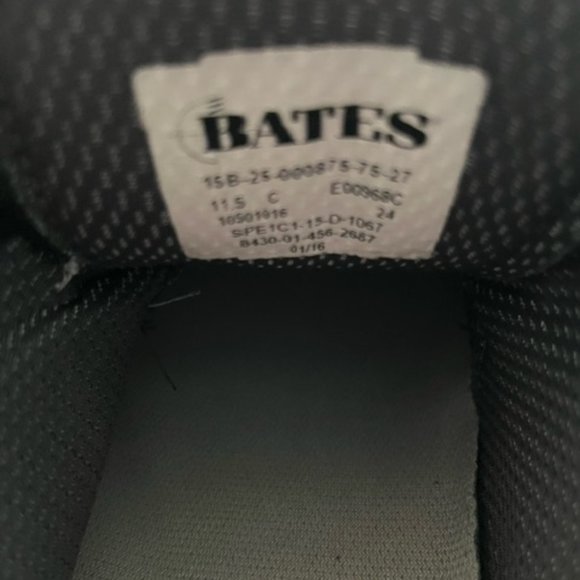Bates Men's Leather Uniform Work Shoe - Picture 3 of 3